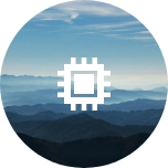 AI chip icon